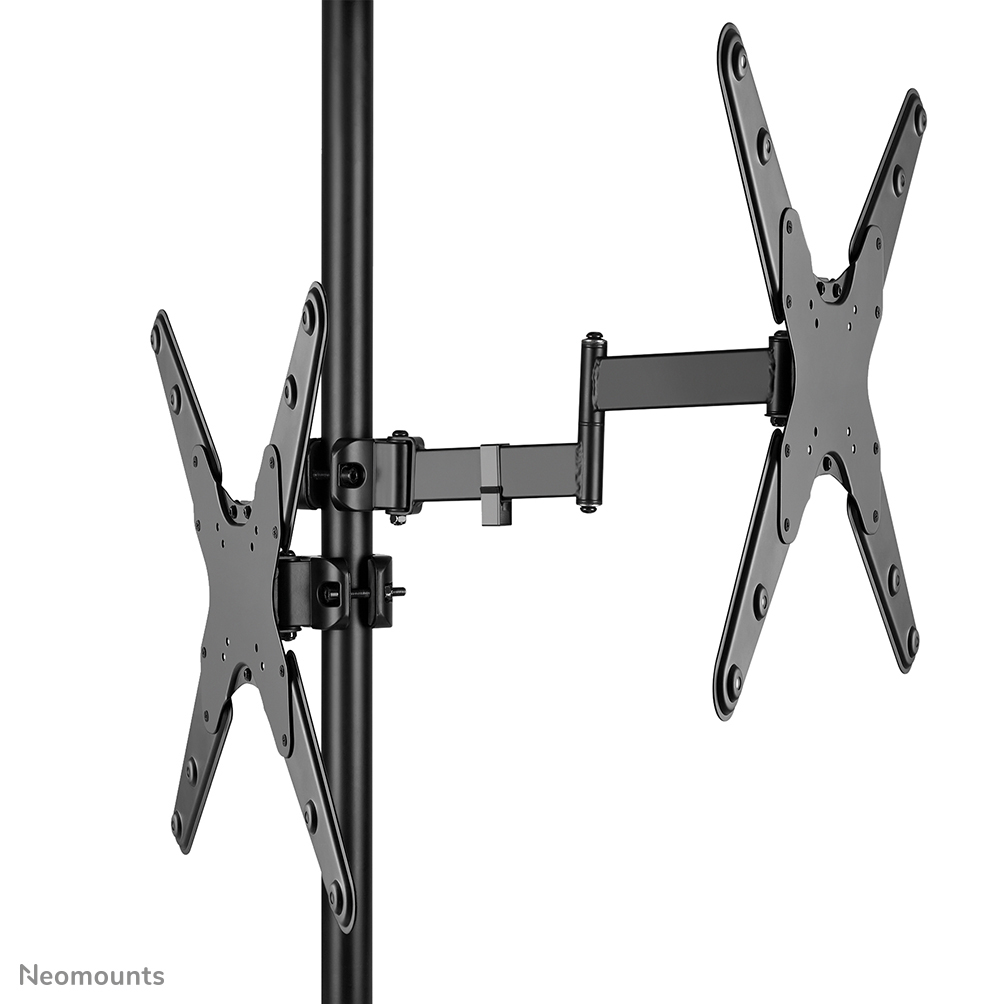 Neomounts FL40-450BL14 TV-paalsteun 32-55" - diam. 28-50 mm - full motion